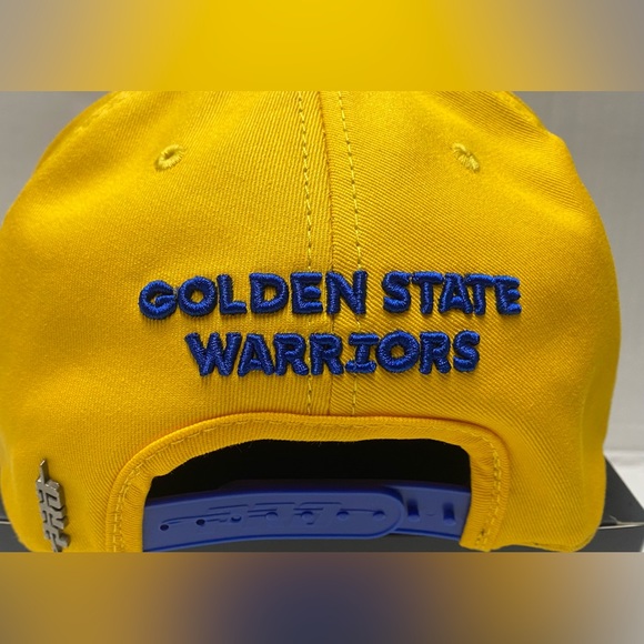 NEW AUTHENTIC Pro Standard NBA Golden State Warriors Hometown Snapback Hat Yello - Picture 13 of 14